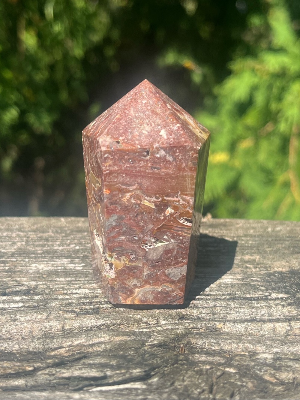 Crazy Lace Agate Cupcake